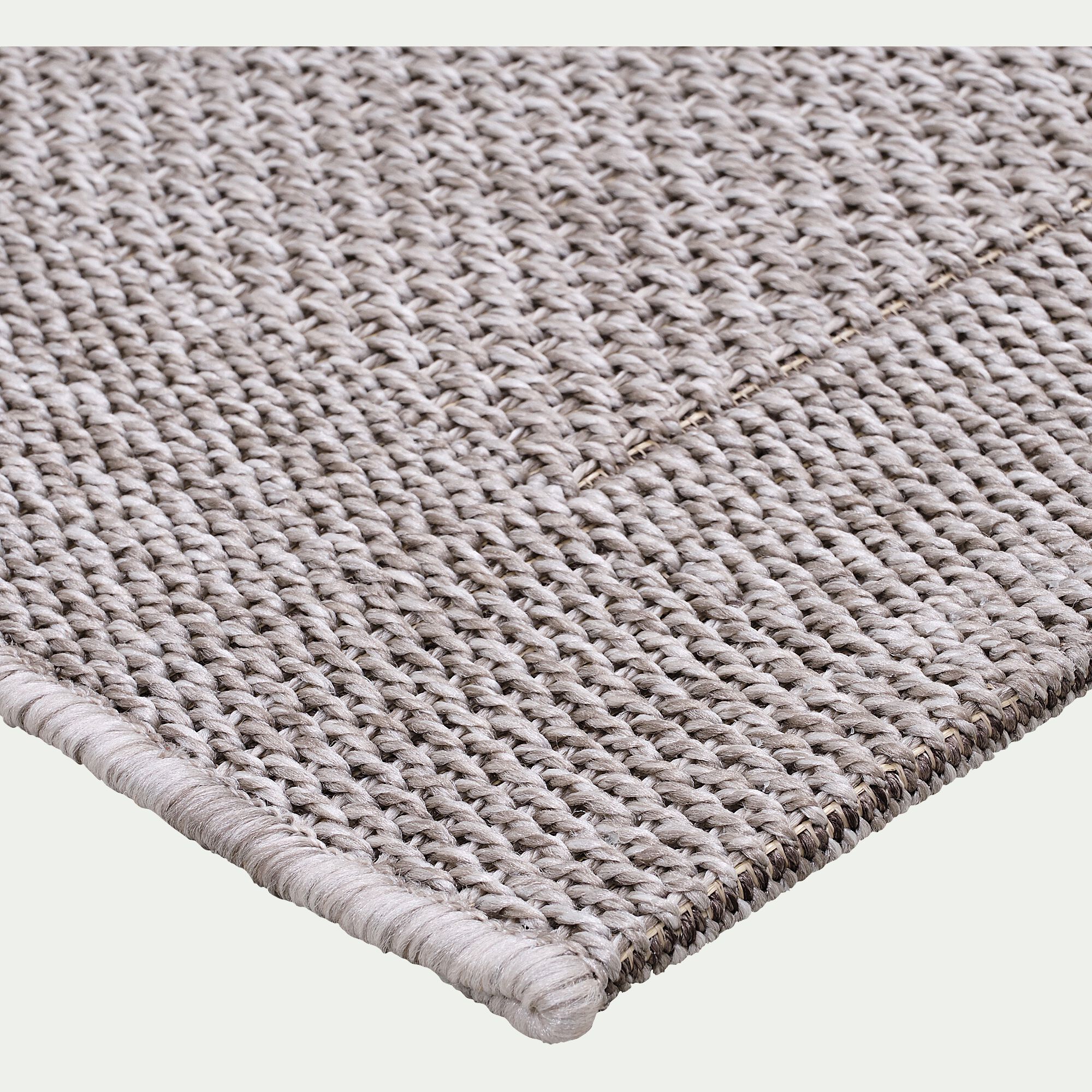 KELLY - Tapis intérieur et extérieur - gris 120x170cm