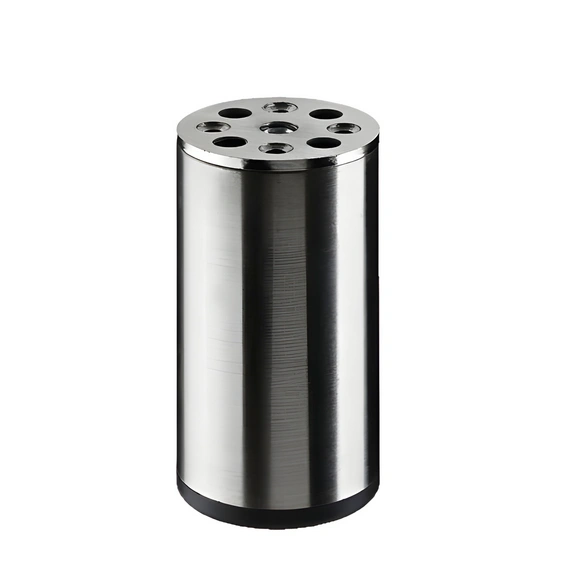 Möbelfuß »Nema«, Ø: 50 mm, silberfarben