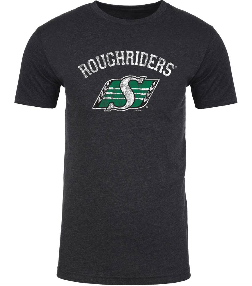 Saskatchewan Roughriders Black Adult Moxie T-Shirt