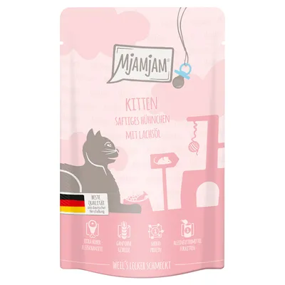 MjAMjAM Quetschie Kitten 12 x 125 g