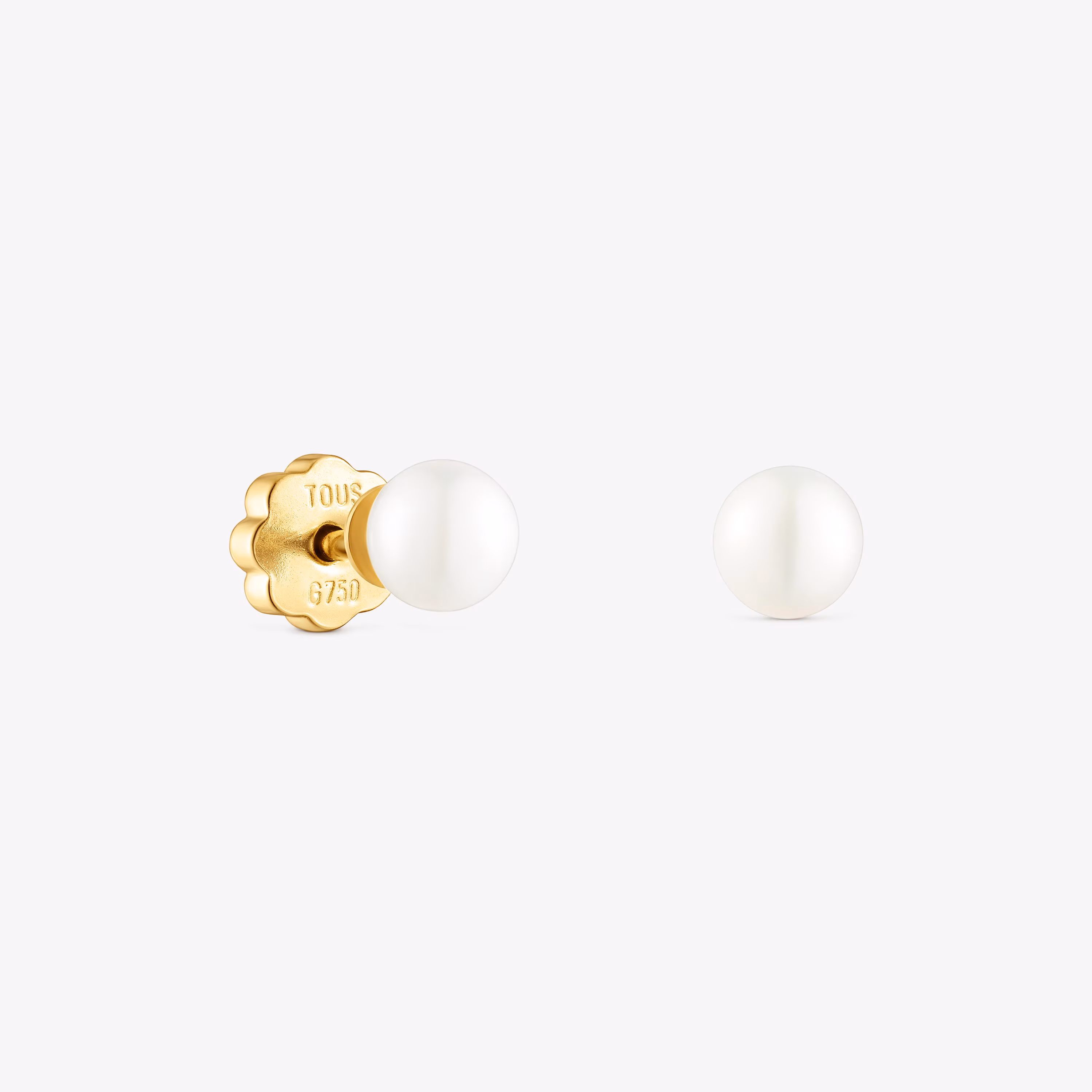 Pendientes de oro y perla Baby TOUS
