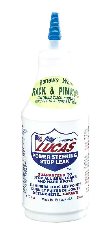 Lucas Oil Power Steering Stop Leak, 355-mL