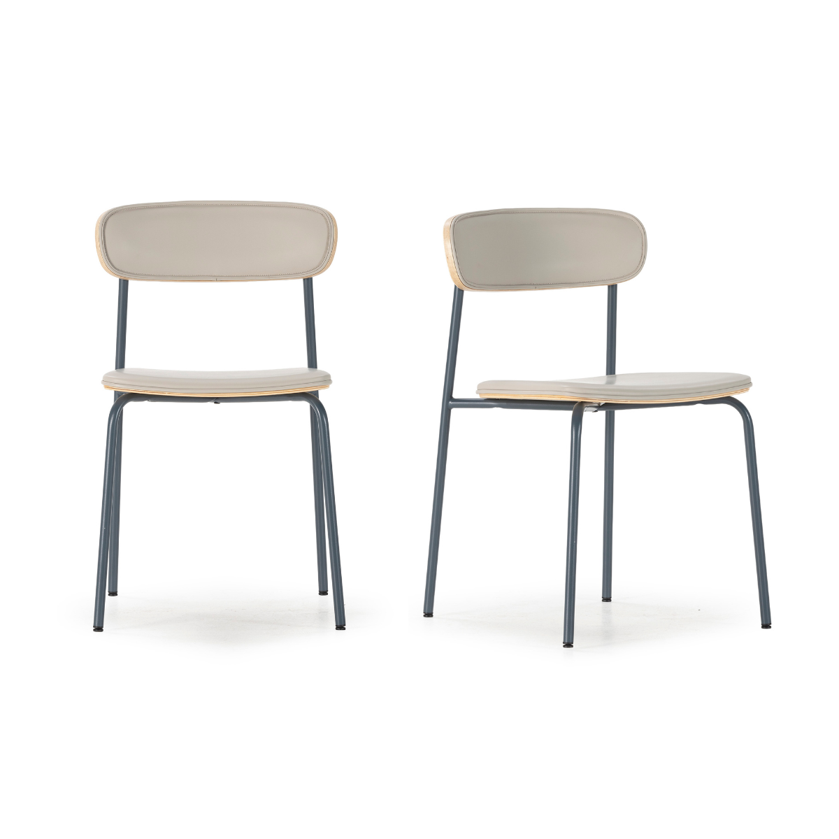 Calicosy - Set van 2 Stoelen AYA - 52x45,5x78 cm