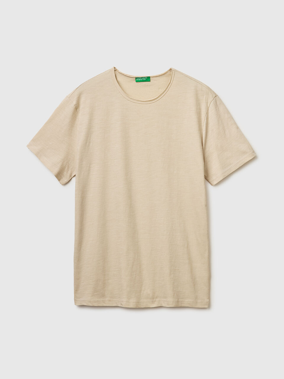 Slub cotton t-shirt