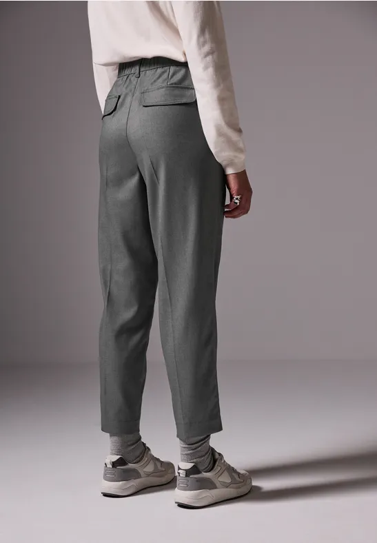 Chino im Melange-Look