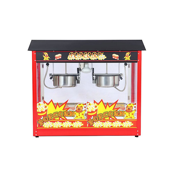 Machine à Pop-Corn Professionnelle Double - Dynasteel