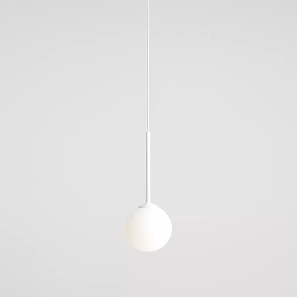 Lampa wisząca biała Bosso 1xE14x10W wym: 200x14x14 cm Aldex