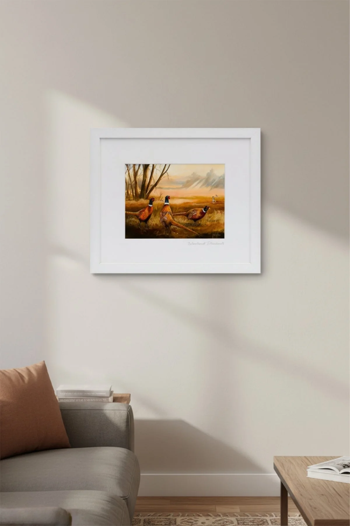 Woodland Pheasants Wall Art