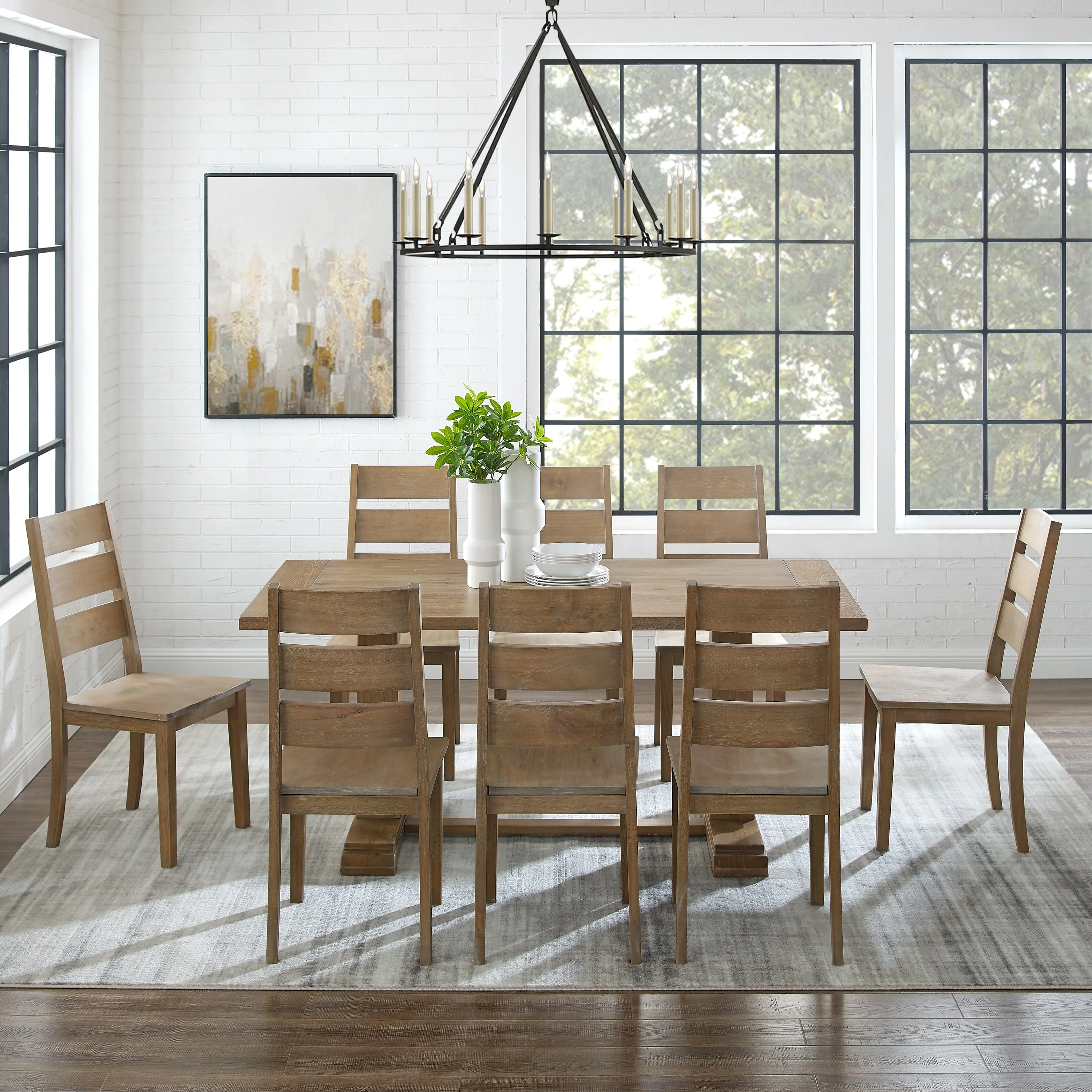 Crosley Joanna 9Pc Dining Set