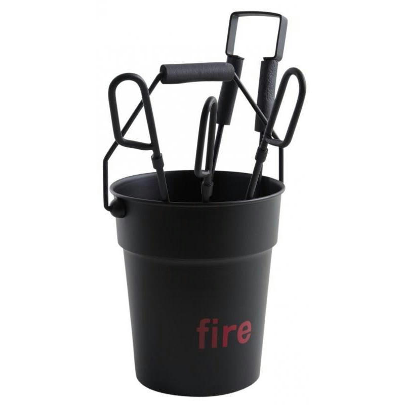 - Seau 4 accessoires cheminée fire