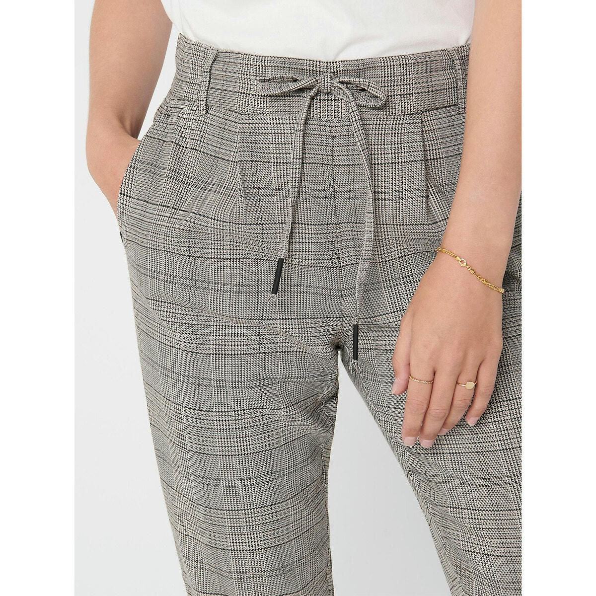 Pantalon à carreaux