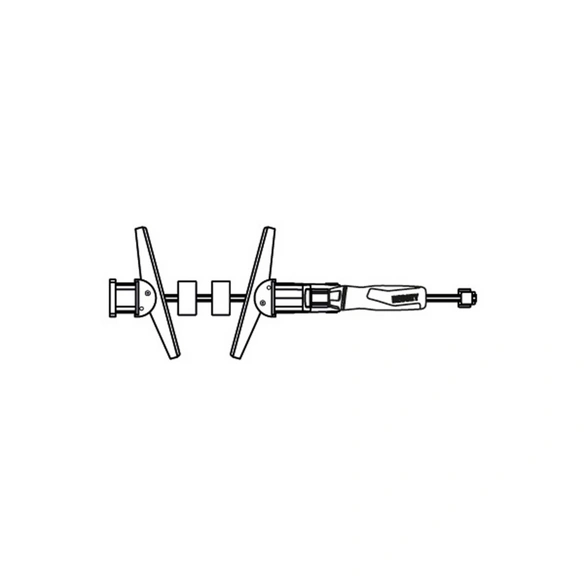 Schraubzwinge, Bessey Adapter Korpuszwinge, schwenkbar