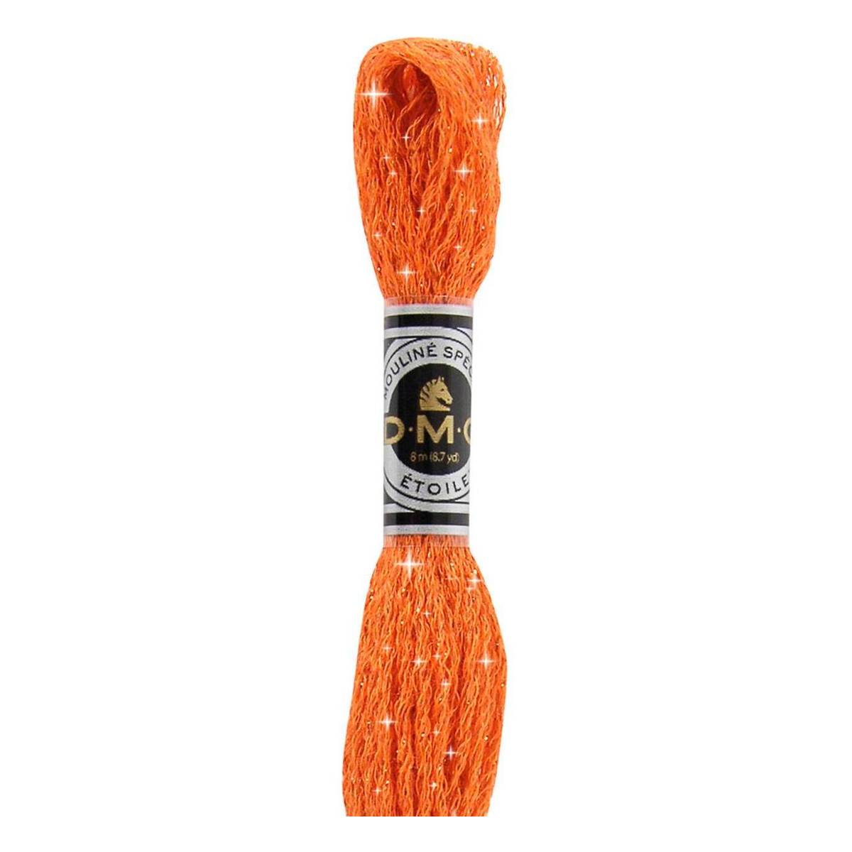 DMC Mid Orange Mouline Etoile Cotton Thread 8m (C900)