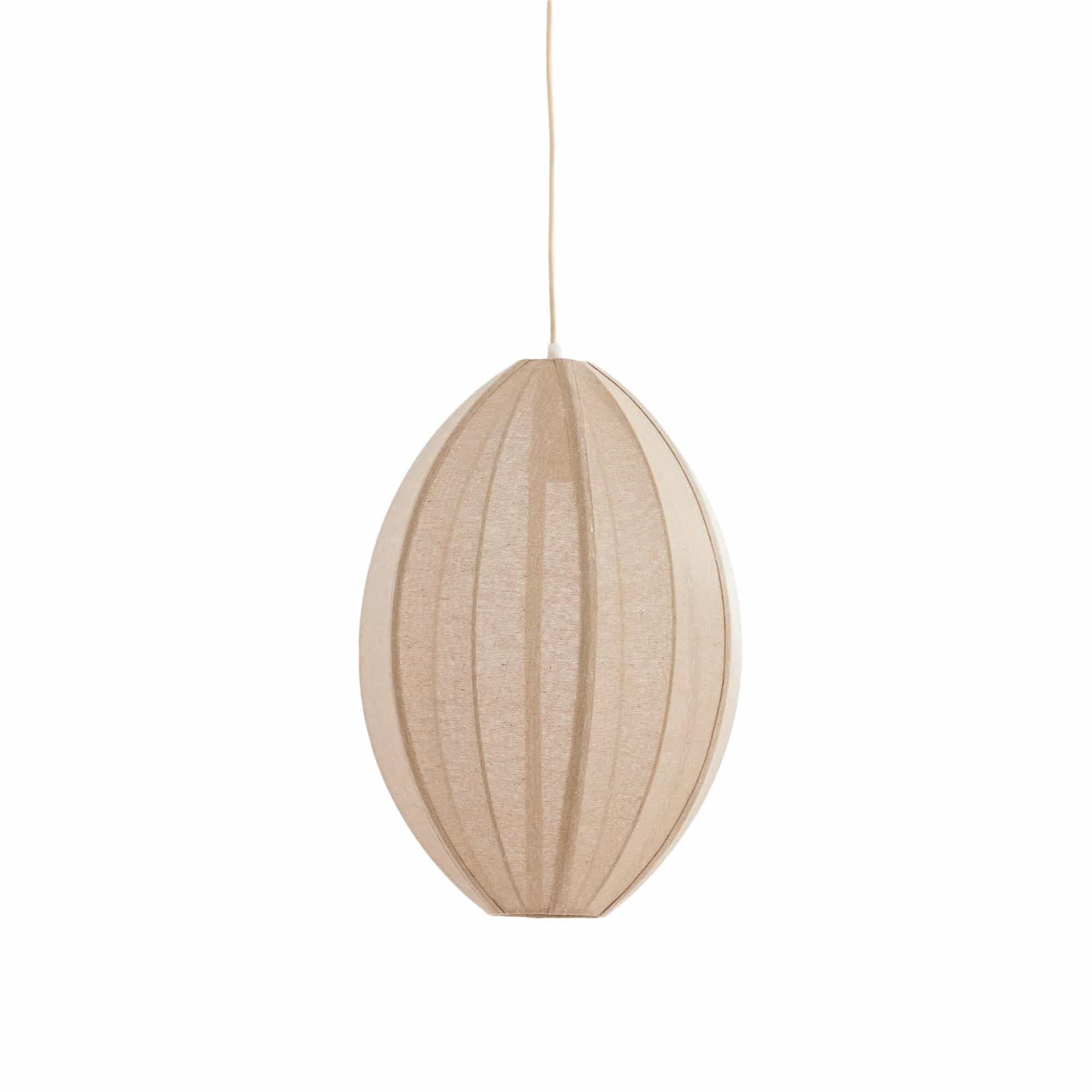 Light & Living hanglamp Milatos - bruin - Ø38cm