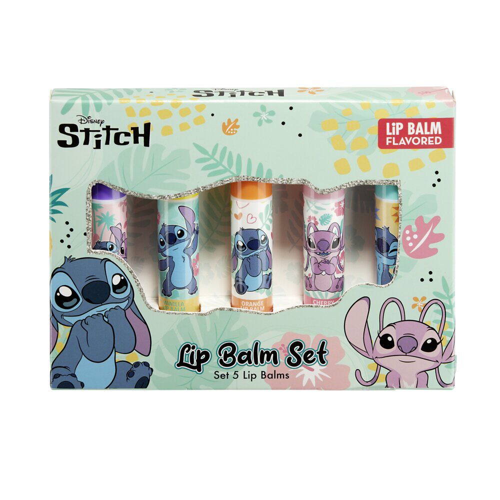 Coffret baume à lèvres Stitch 5x4gr