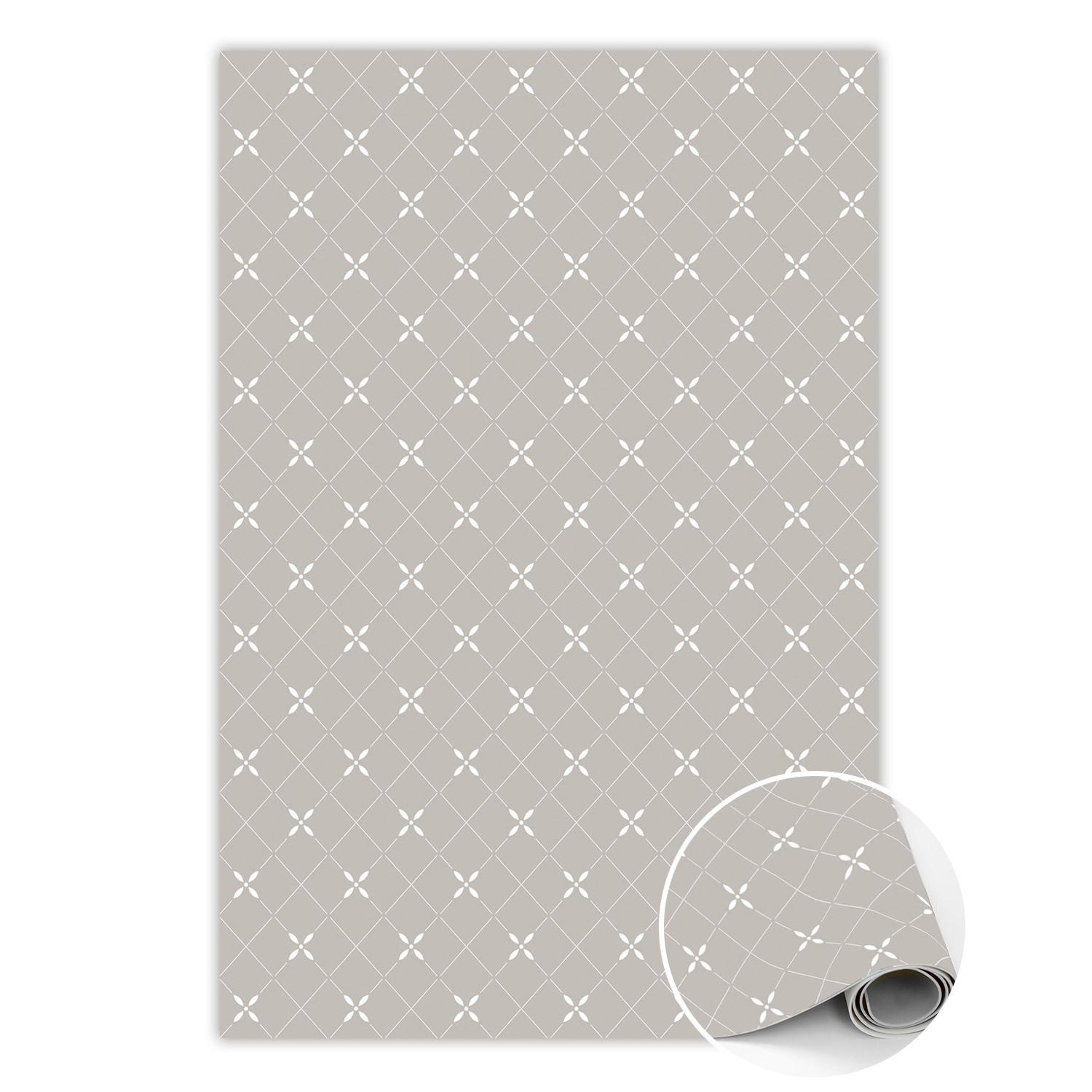 Modny winylowy dywan Delikatne krzyżyki 60 x 90 cm