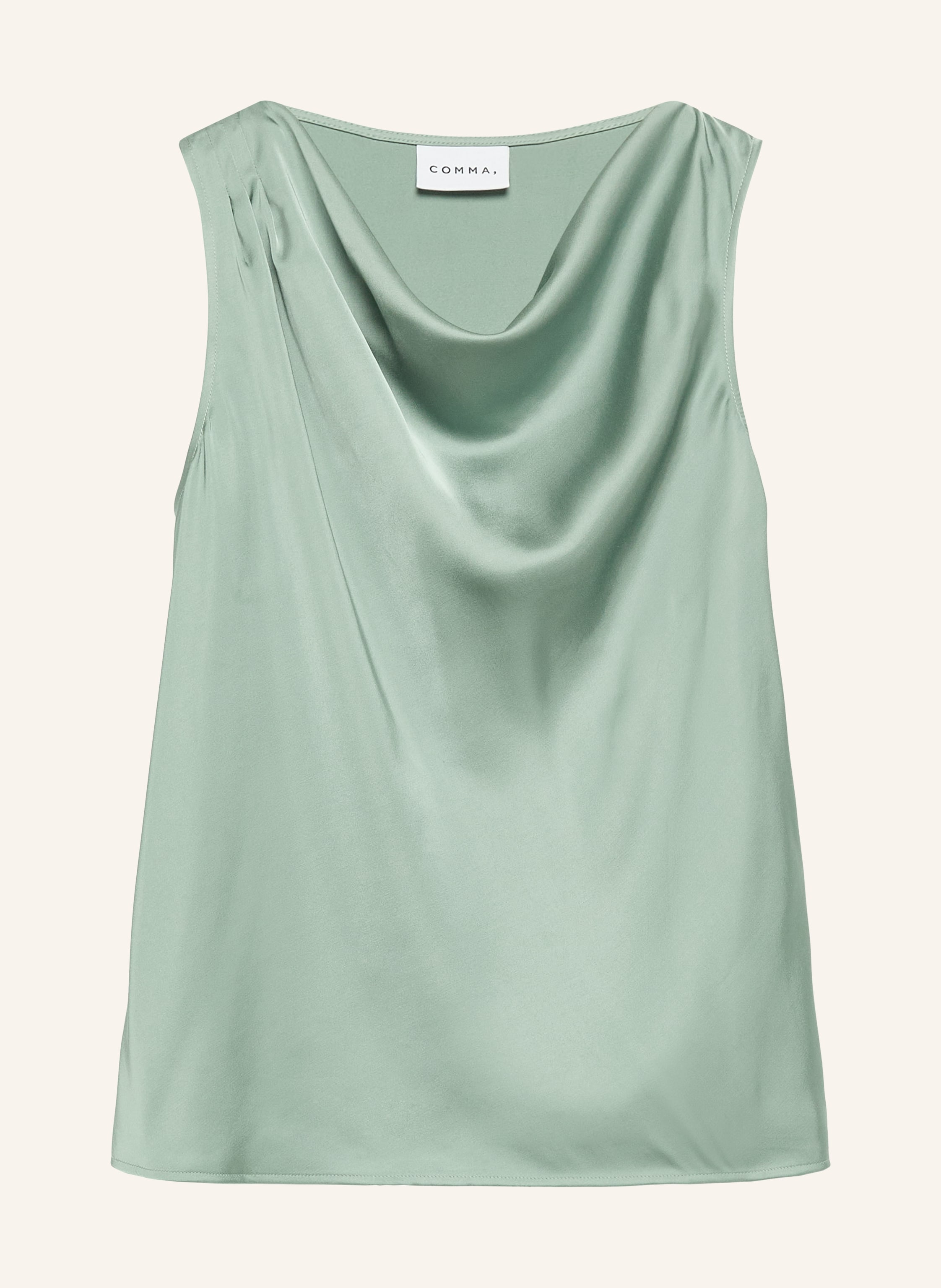 COMMA Blusentop aus Satin