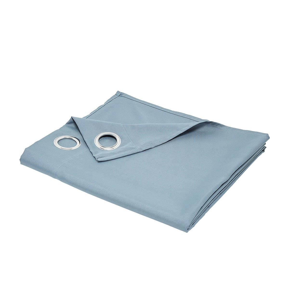 CORTINA MEVAK - Rideau en Polyester Bleu gris 140x240 cm