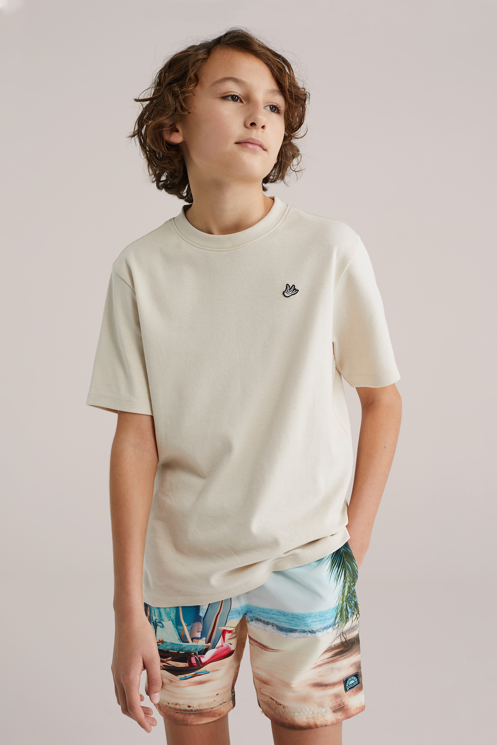 Jongens zwembroek met print