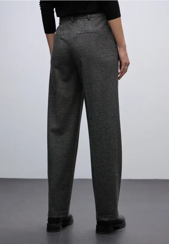 Straight Leg Melange Hose