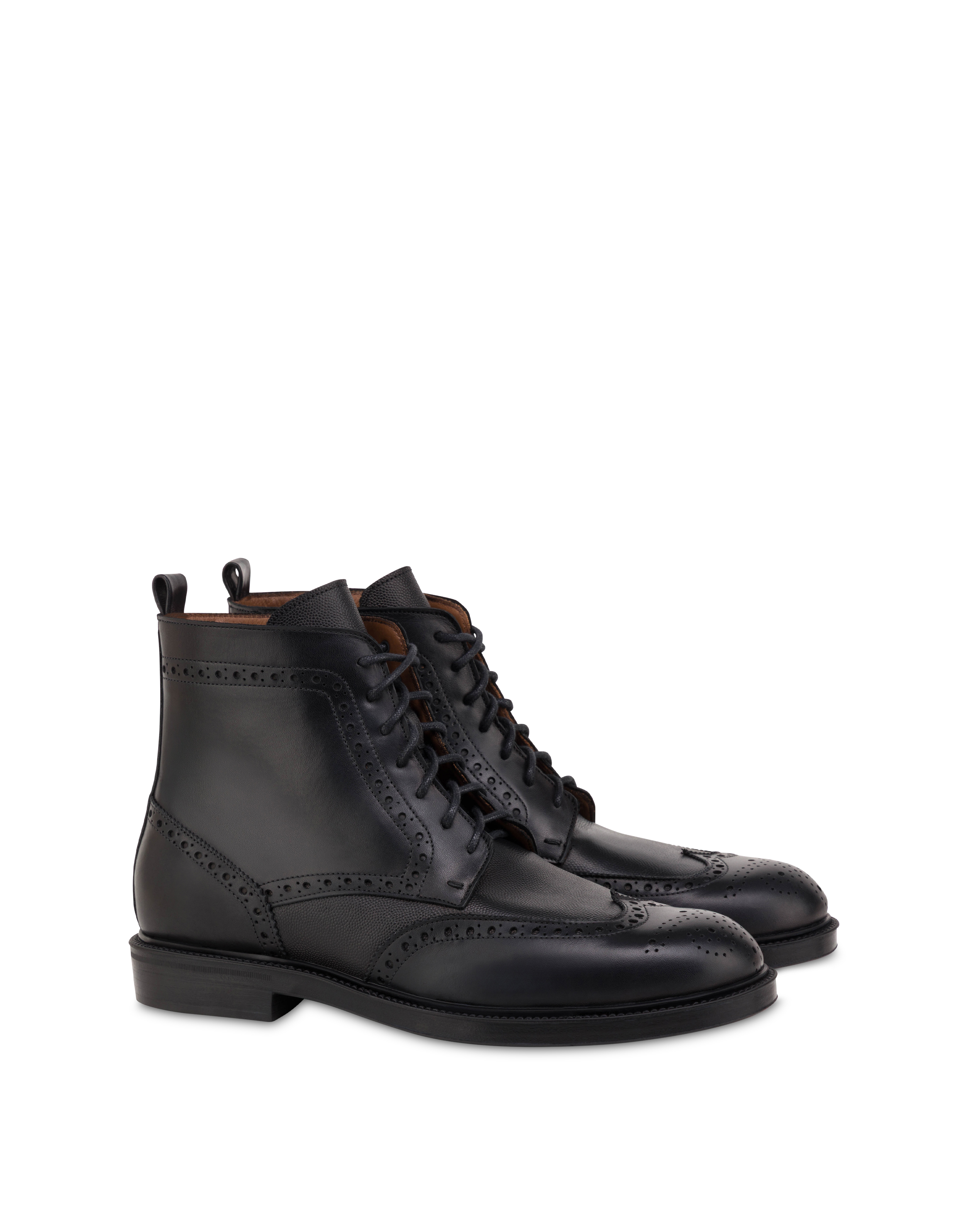 Scarponcino Flexy In Vitello Nero