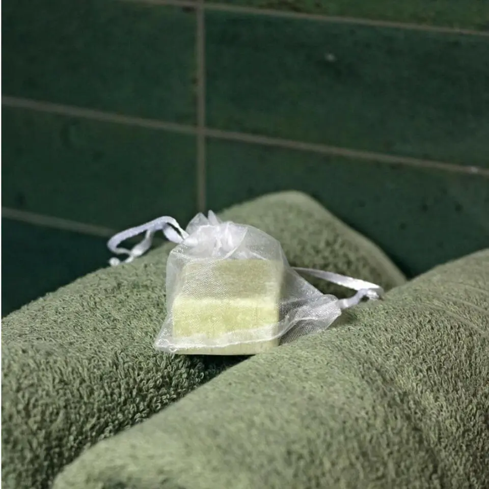 Ideas4seasons Amberblokjes/geurblokjes - jasmijn geur - 3x stuks