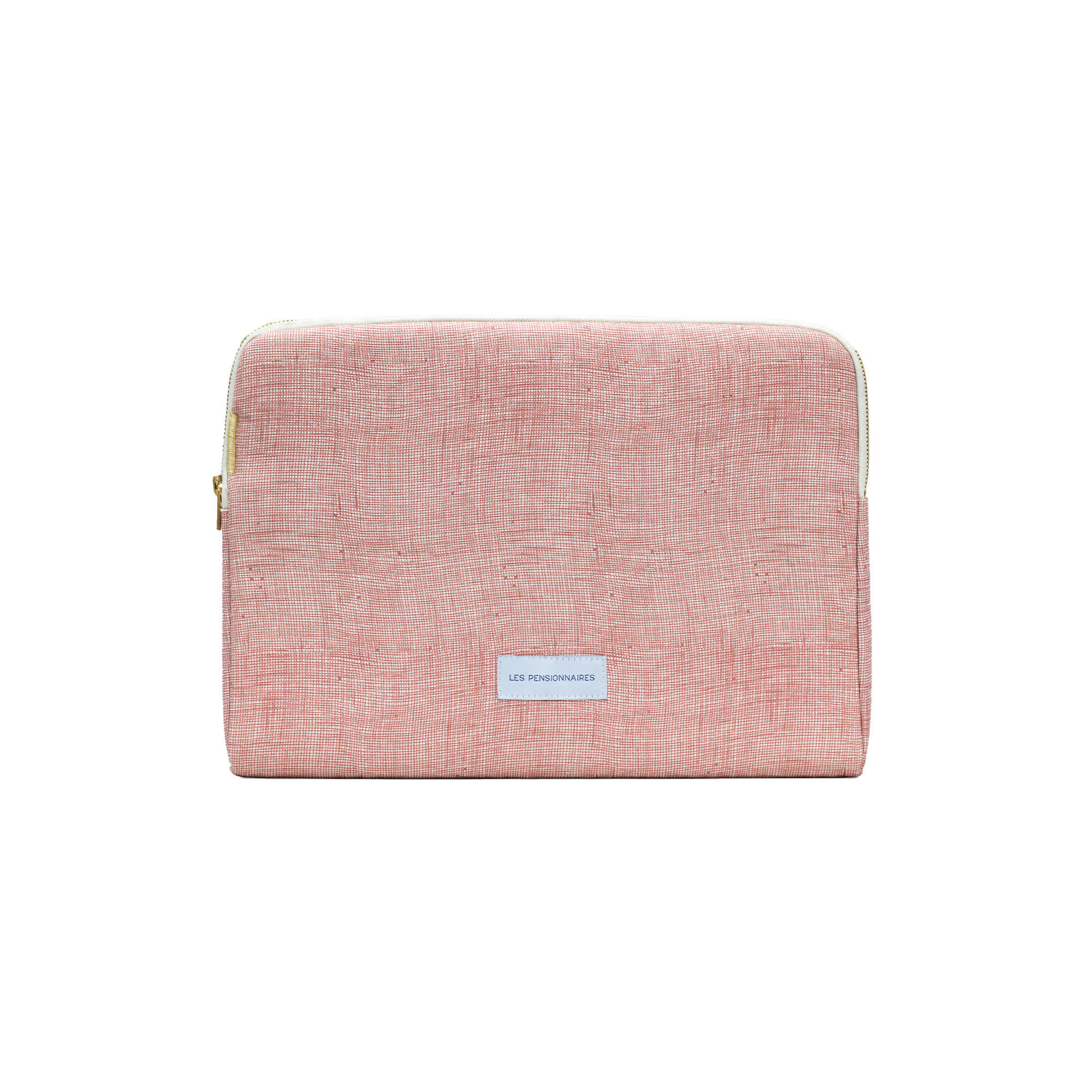 - Housse d'ordinateur en toile de coton bio bois de rose 13 pouces