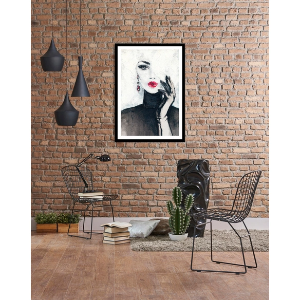 Gerahmtes Bild, ca.50x70 cm, Motiv: 507971