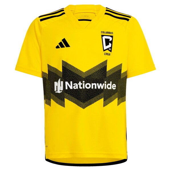 Darlington Nagbe Columbus Crew adidas Youth 2024 The Home Kit Replica Player Jersey - Yellow