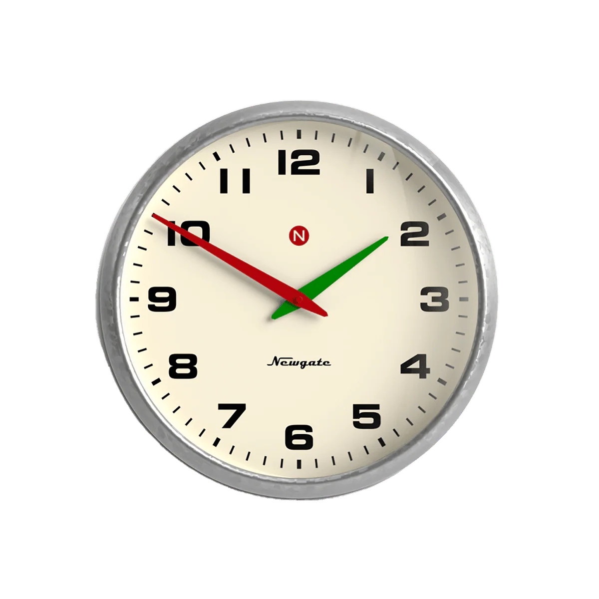 Horloge en métal SUPERSTONE coloris argent