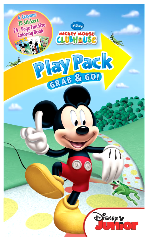 Mickey Mouse Grab & Go Play Pack, 30-pc