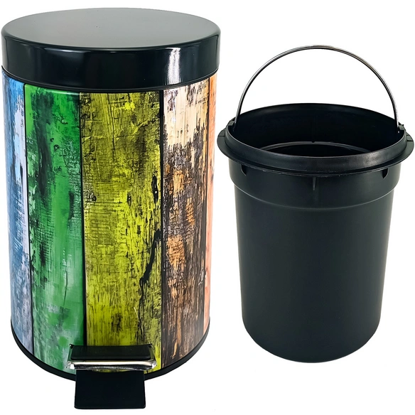 Kosmetikeimer »Rainbow«, 3,0L, Bunt, Rund