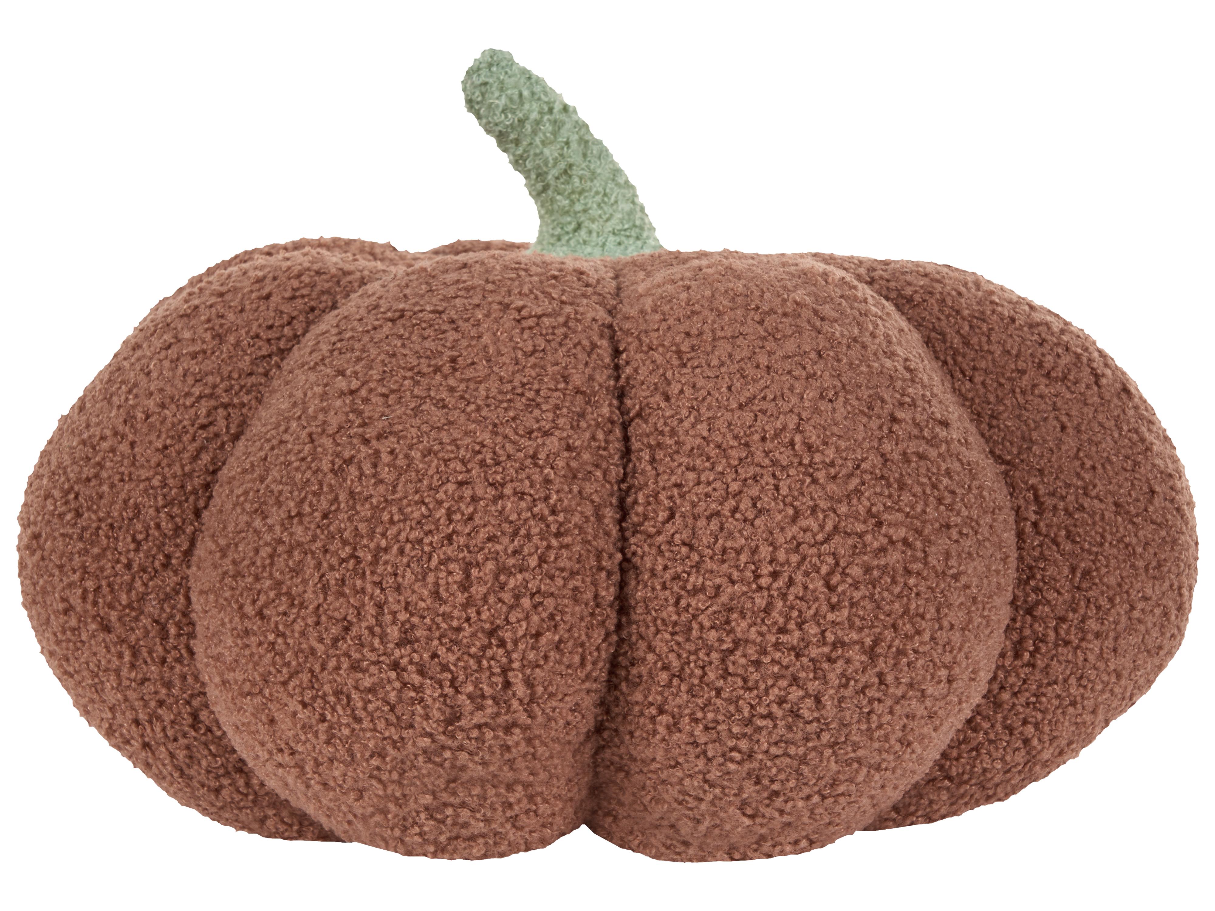 Throw Cushion MUNCHKIN Boucle 35 x 35 cm Brown Solid