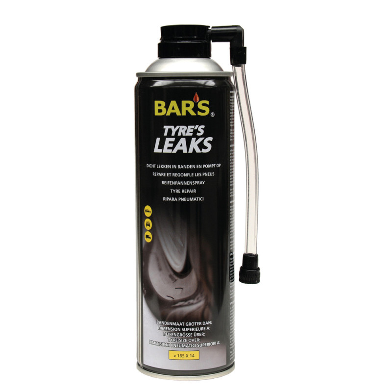 Réparateur pour pneus Tyre's Leaks 0,5 L BAR'S
