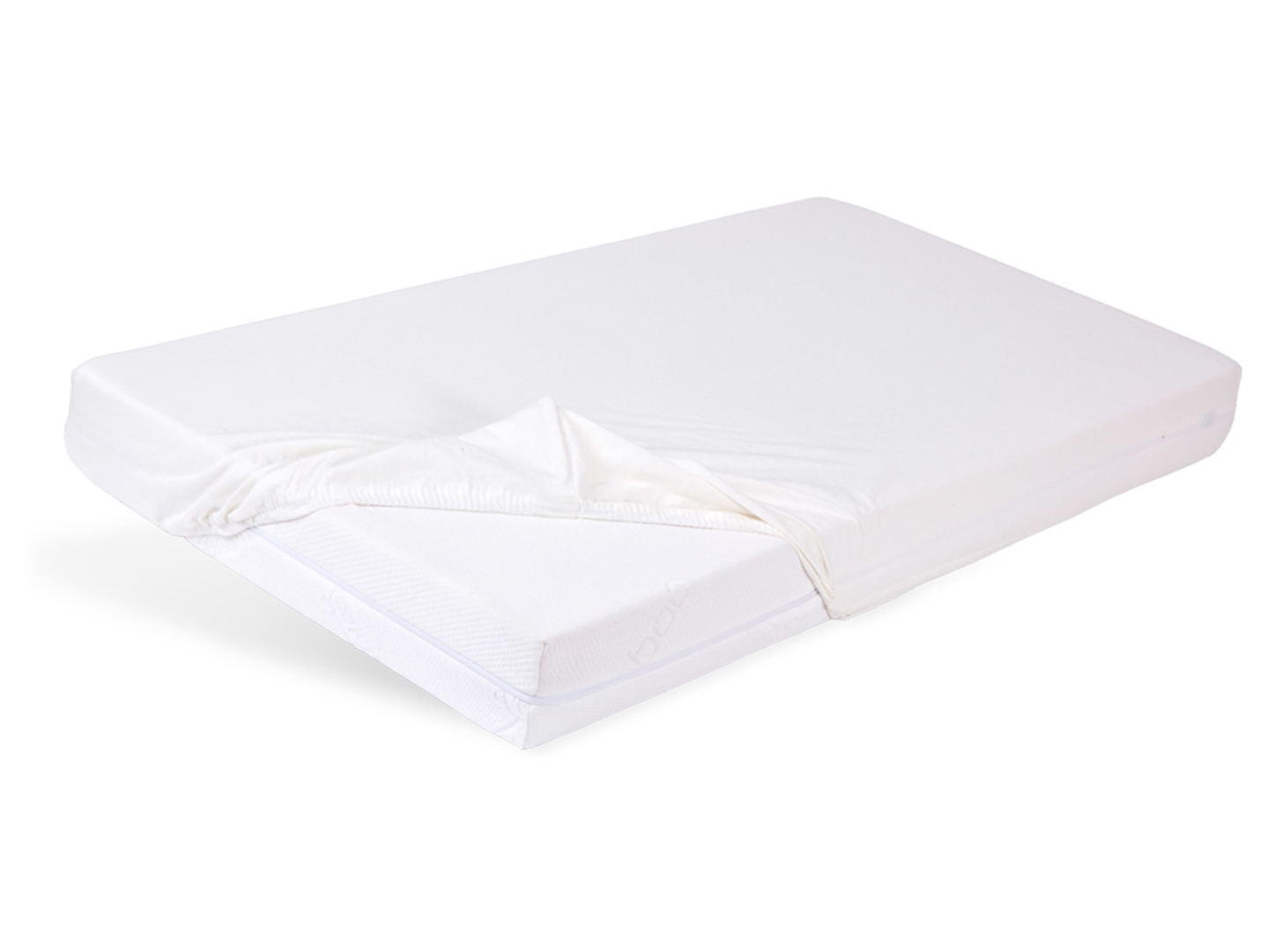 Podkład higieniczny z gumkąBamboo 60x120 cm białe
