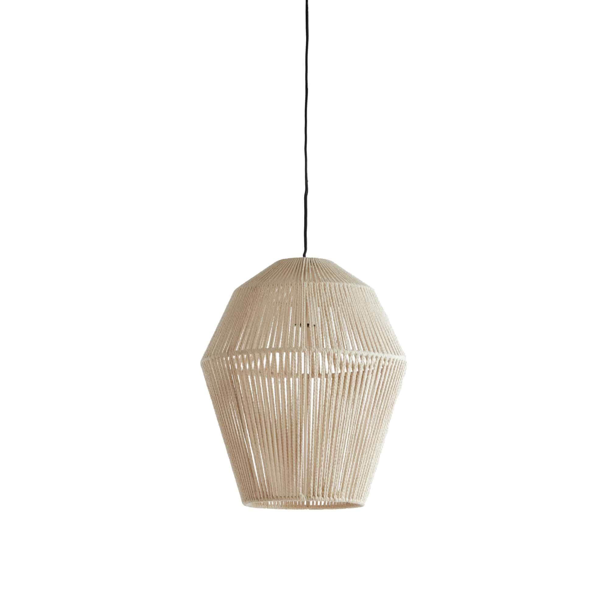 Light & Living hanglamp Deya - wit - Ø38cm