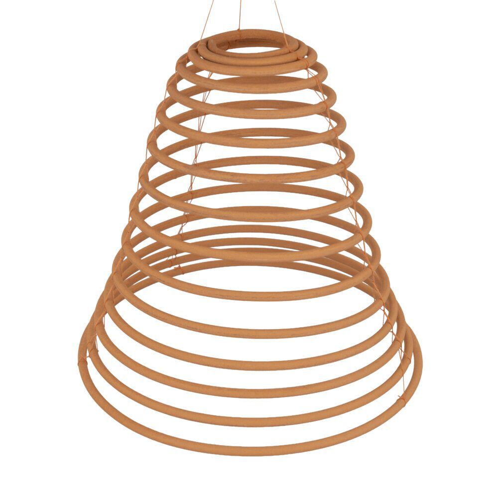 Spirale citronnelle encens en bois d'agar Ø22cm (3 modèles)