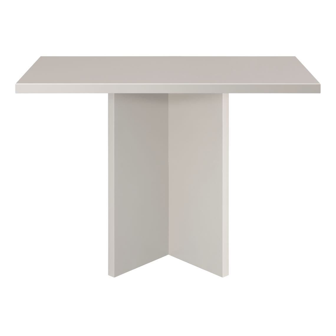 Really Nice Things - eettafel Mathilda - MDF - vierkant - 100x100 cm - taupé