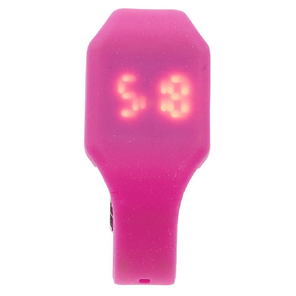 Montre touch Ultra plate bracelet silicone uni