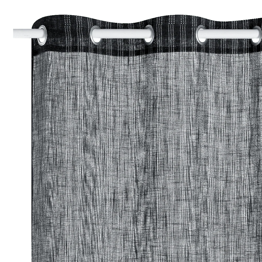 Rideau BLAKE coloris noir 140 x 260 cm