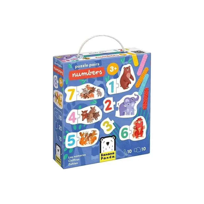 Puzzle 10er-Set Zahlen