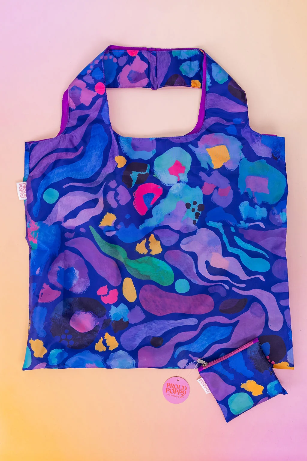 PP Reusable Shopper Bag in Reef by Kasey Rainbow