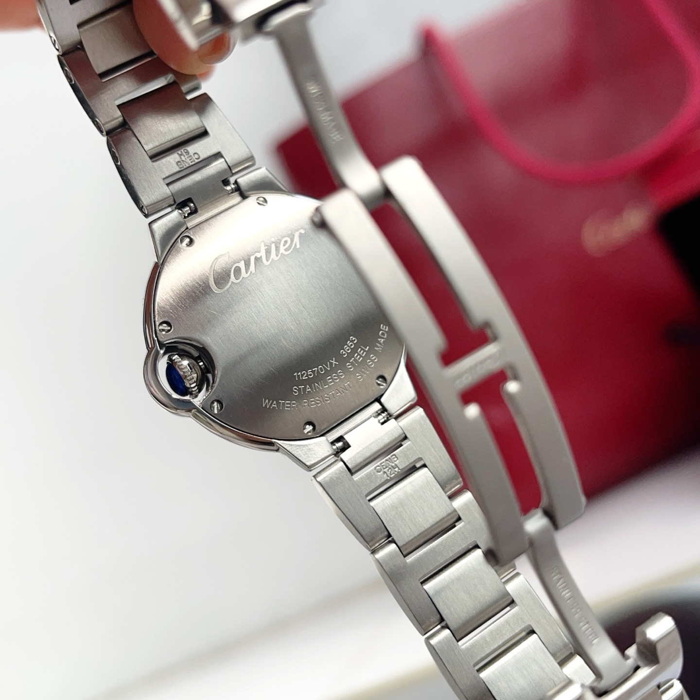 Cartier Ballon Bleu de Cartier Stainless Steel Watch -17