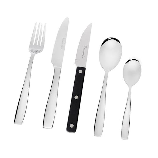 Stanley Rogers 50 Piece Amsterdam Cutlery Set | Stainless Steel 50pc