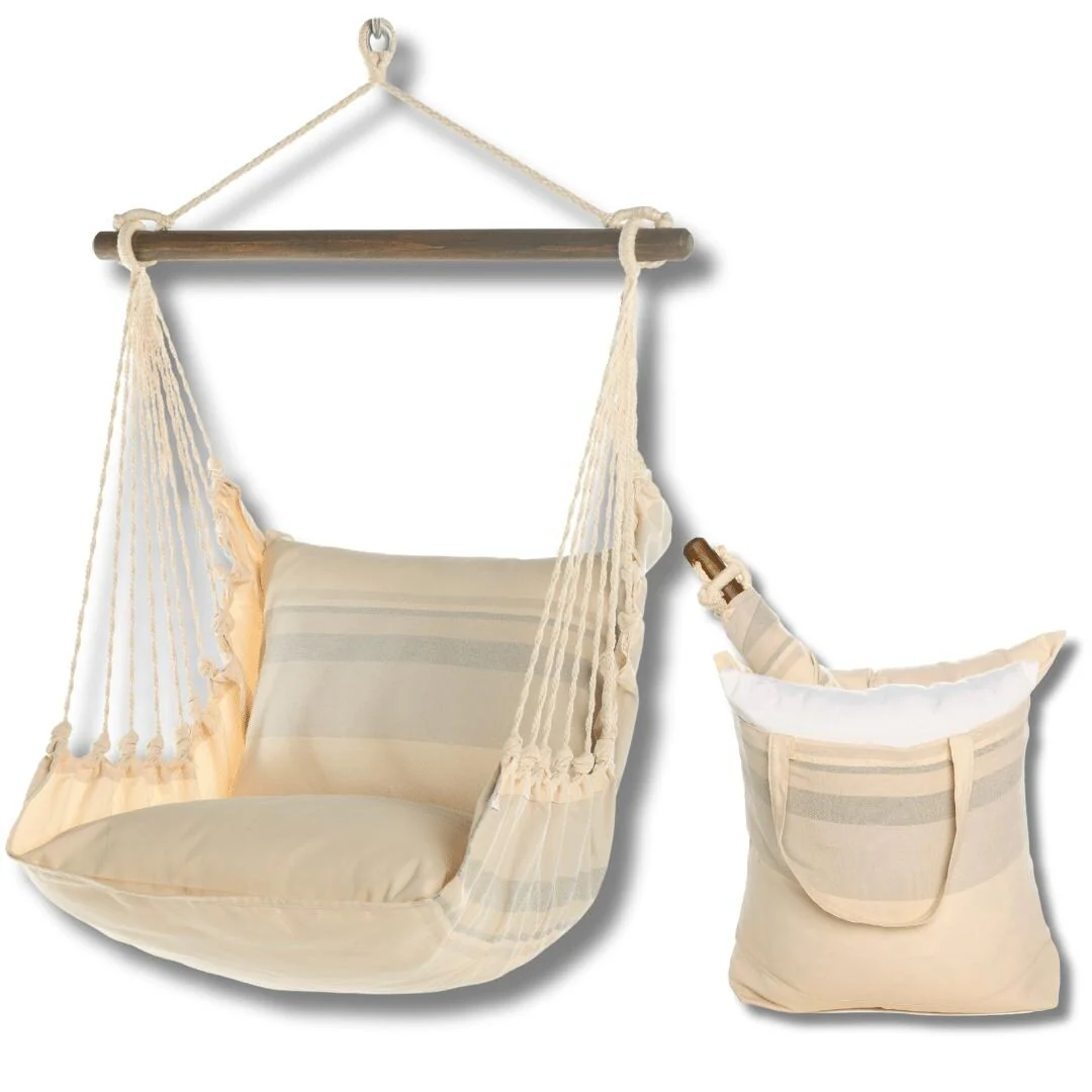 Magnolia Casual Swing Set 4 piece - Magnolia Stripe w/ Magnolia Stripe