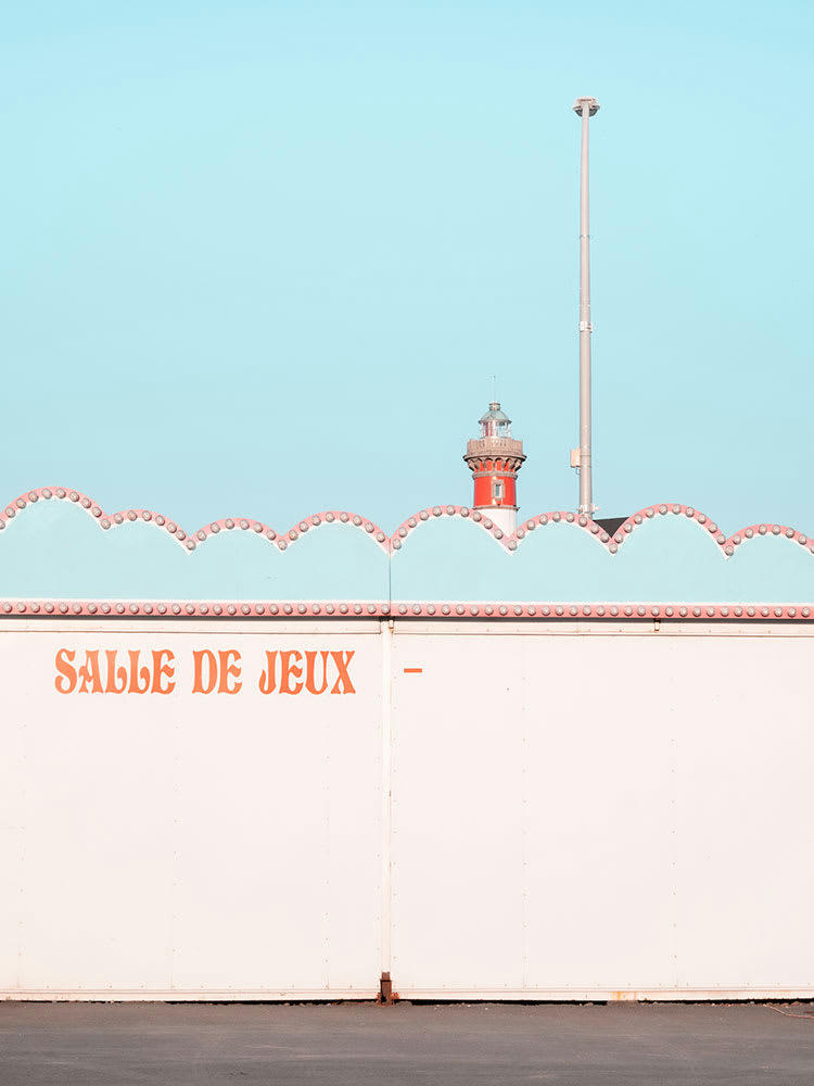SALLE DE JEUX - Photographie d'art de Nicolas Rottiers 45x60 cm sur alu