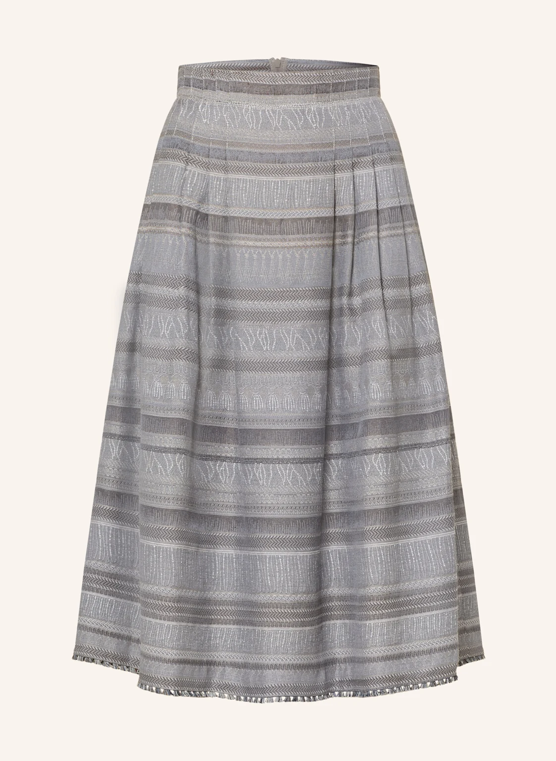 Hammerschmid Jacquard-Trachtenrock LINDAU mit Plissees