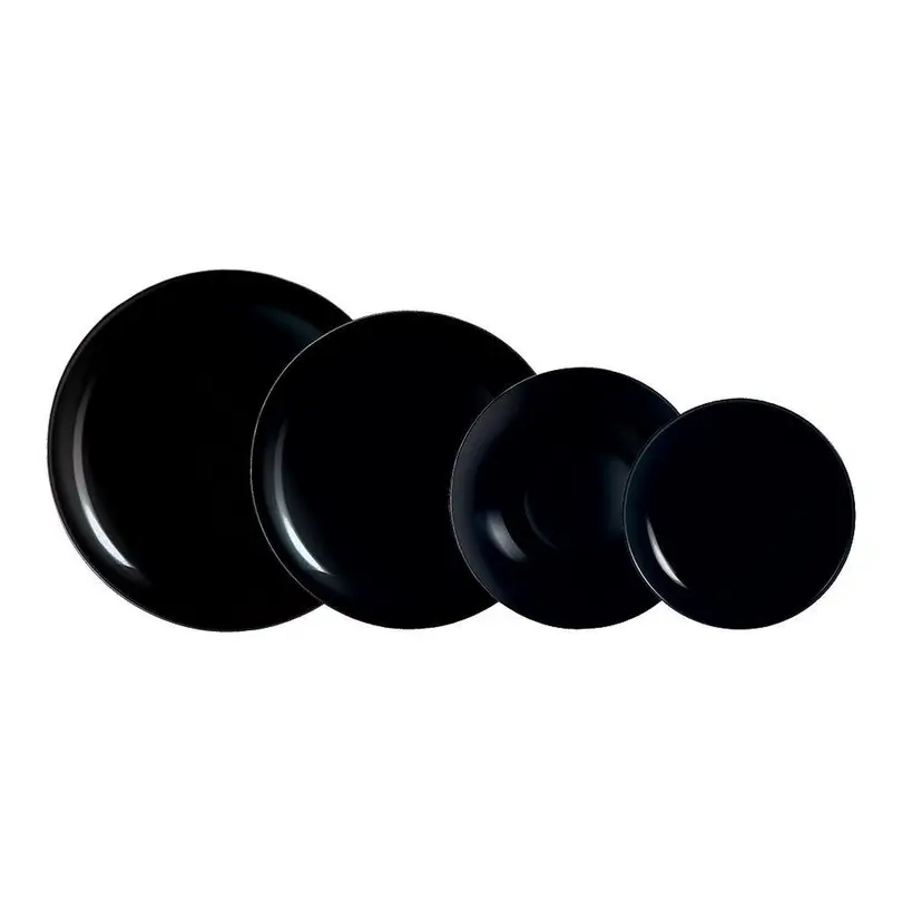 Flacher Teller 6er-Set Evolution