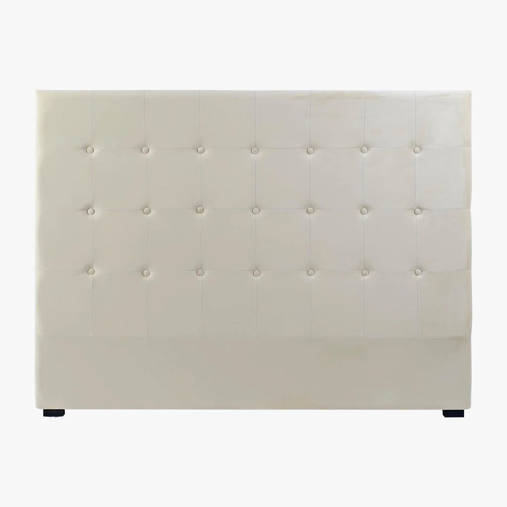 Cabeceira Cama Capitoné Creme 159x8x119 SERENA