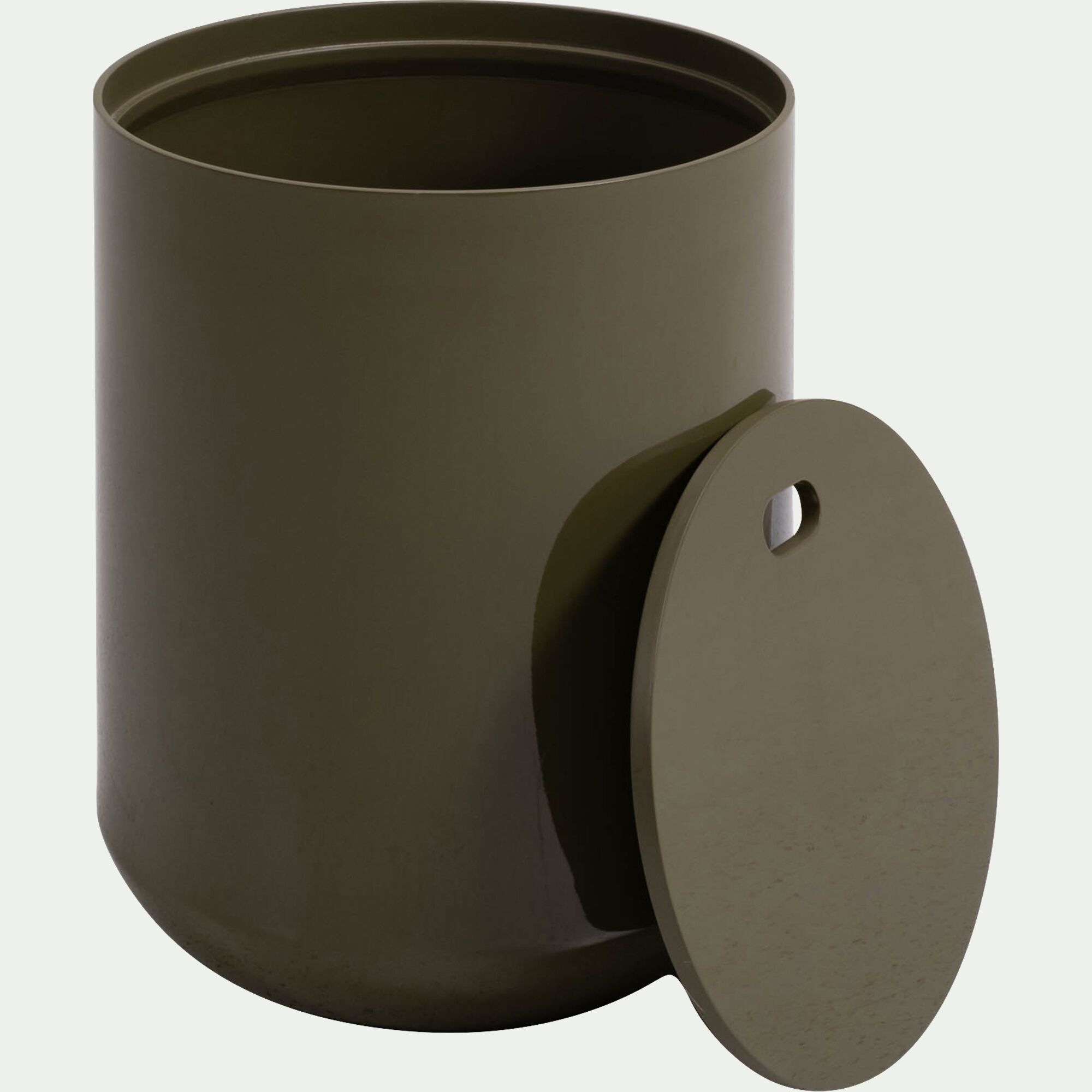 SILK - Petit meuble de rangement en MDF D39.5xH53cm vert